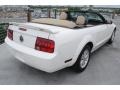 2005 Performance White Ford Mustang V6 Deluxe Convertible  photo #9