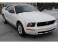 2005 Performance White Ford Mustang V6 Deluxe Convertible  photo #13