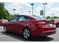 2013 Ruby Red Metallic Ford Fusion SE 2.0 EcoBoost  photo #32