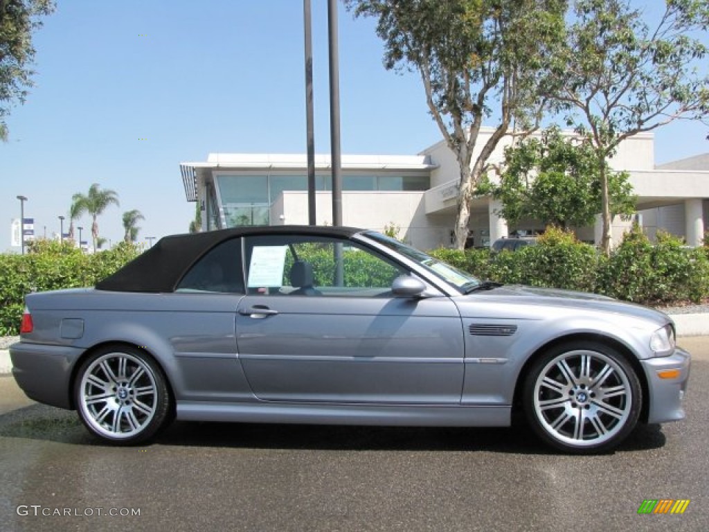 Silver Grey Metallic 2004 BMW M3 Convertible Exterior Photo #81676875