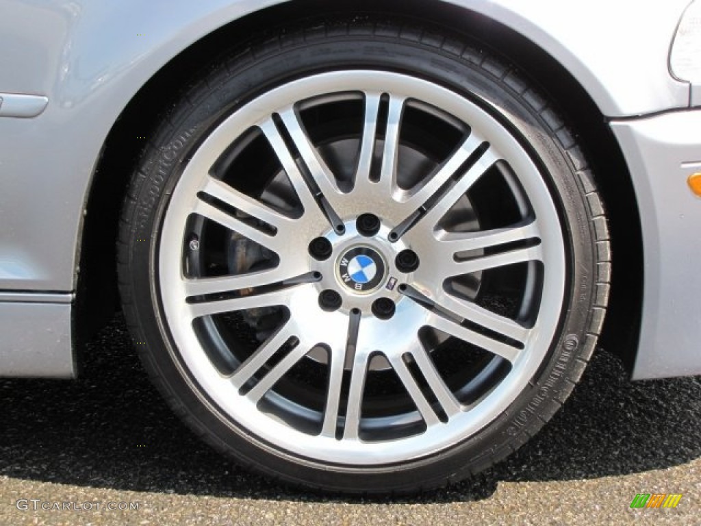 2004 M3 Convertible - Silver Grey Metallic / Grey photo #7