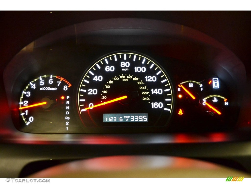 2004 Honda Accord EX Sedan Gauges Photo #81677074