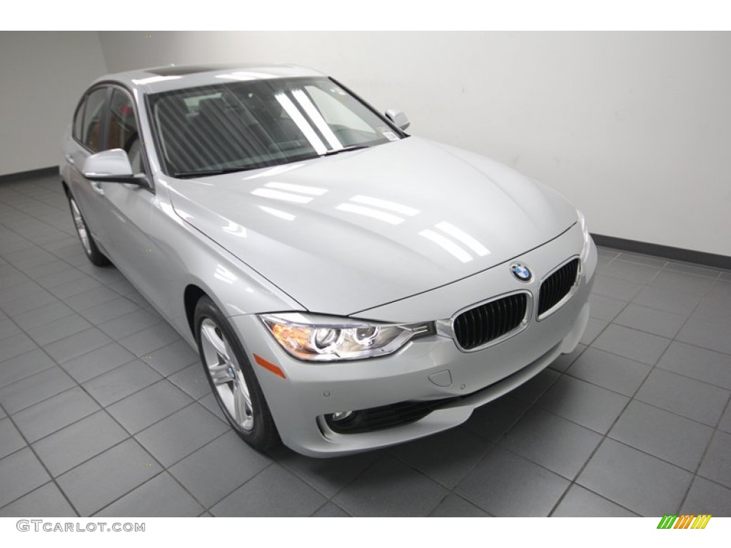 2013 3 Series 328i Sedan - Glacier Silver Metallic / Black photo #5