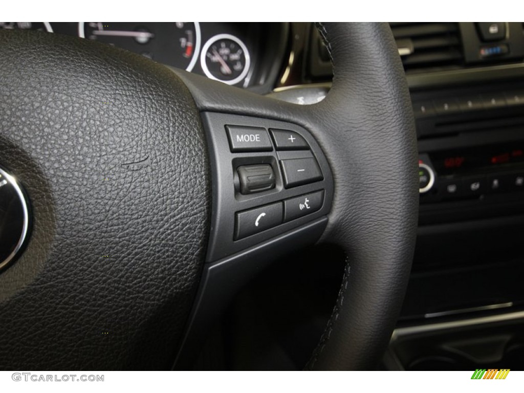 2013 3 Series 328i Sedan - Glacier Silver Metallic / Black photo #19