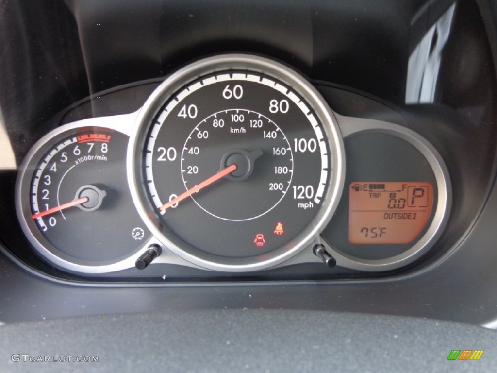2011 MAZDA2 Touring - Crystal White Pearl / Black photo #23