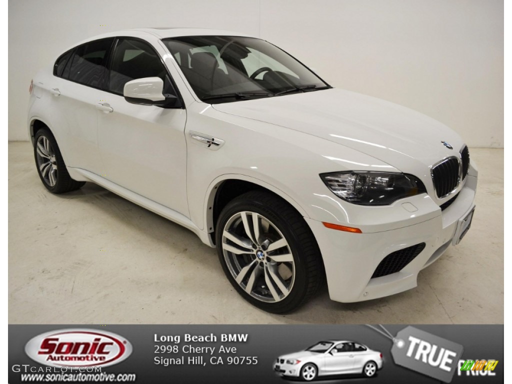 2011 X6 M M xDrive - Alpine White / Black Merino Leather photo #1