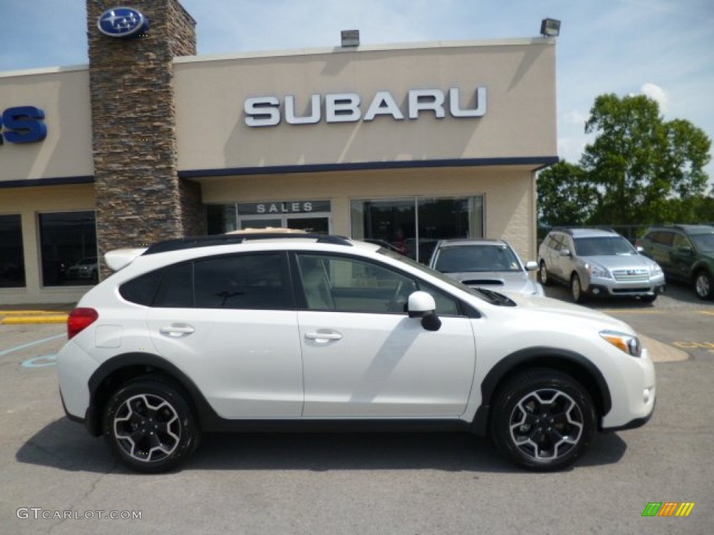 2013 XV Crosstrek 2.0 Limited - Satin White Pearl / Ivory photo #8