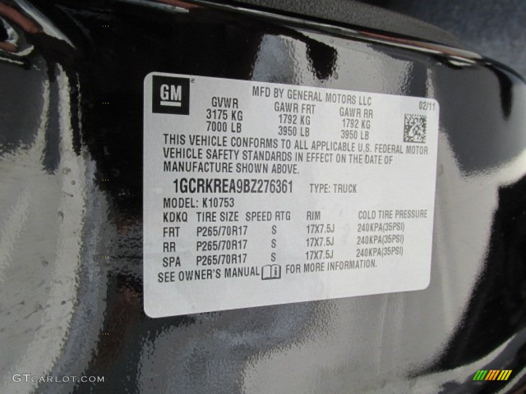 2011 Silverado 1500 LS Extended Cab 4x4 - Black / Dark Titanium photo #19