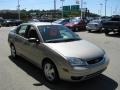 2007 Pueblo Gold Metallic Ford Focus ZX4 SES Sedan  photo #9