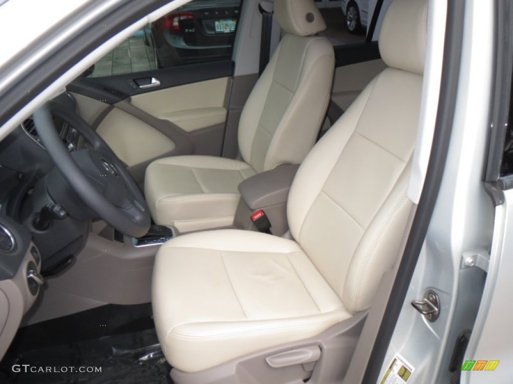 2011 Tiguan SE - White Gold Metallic / Sandstone photo #9