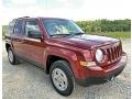 2012 Deep Cherry Red Crystal Pearl Jeep Patriot Sport 4x4  photo #2