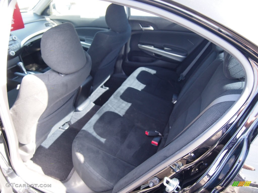 2009 Honda Accord EX Sedan Rear Seat Photo #81680170