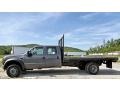 Dark Shadow Gray Metallic - F550 Super Duty XL Crew Cab 4x4 Stake Truck Photo No. 5