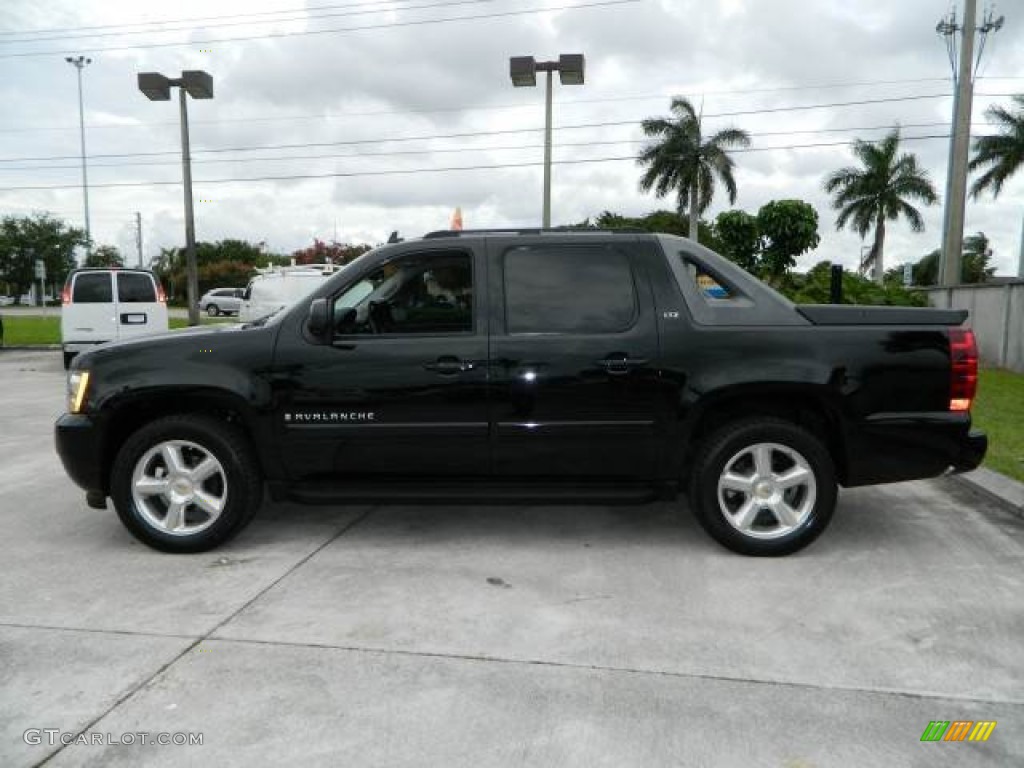 Black 2007 Chevrolet Avalanche LTZ Exterior Photo #81680536