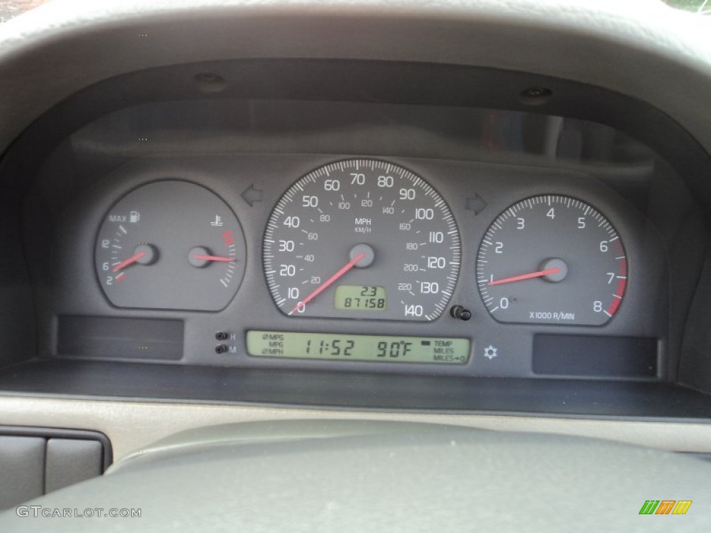 2001 Volvo C70 HT Convertible Gauges Photo #81680878