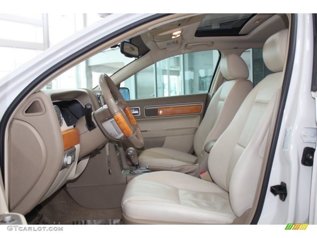 2008 MKZ Sedan - White Suede / Sand photo #20