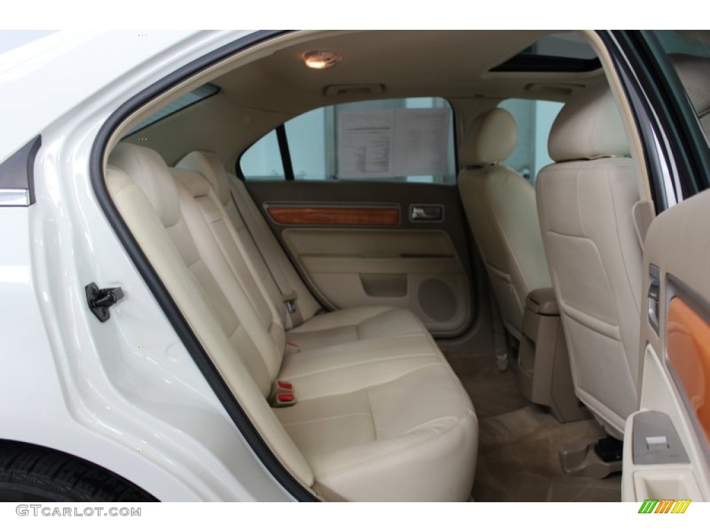 2008 MKZ Sedan - White Suede / Sand photo #26