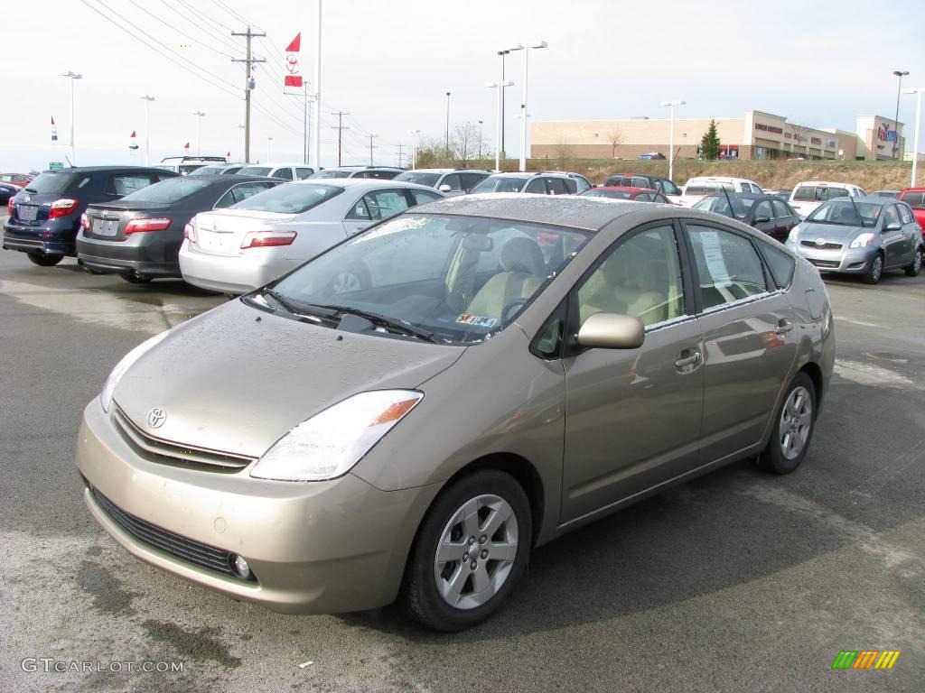 2005 Prius Hybrid - Driftwood Pearl / Ivory/Brown photo #1