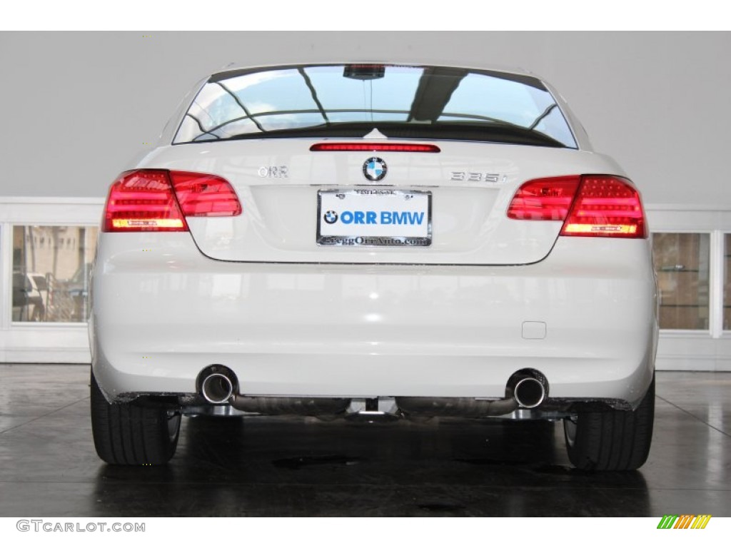 2013 3 Series 335i Convertible - Alpine White / Black photo #9