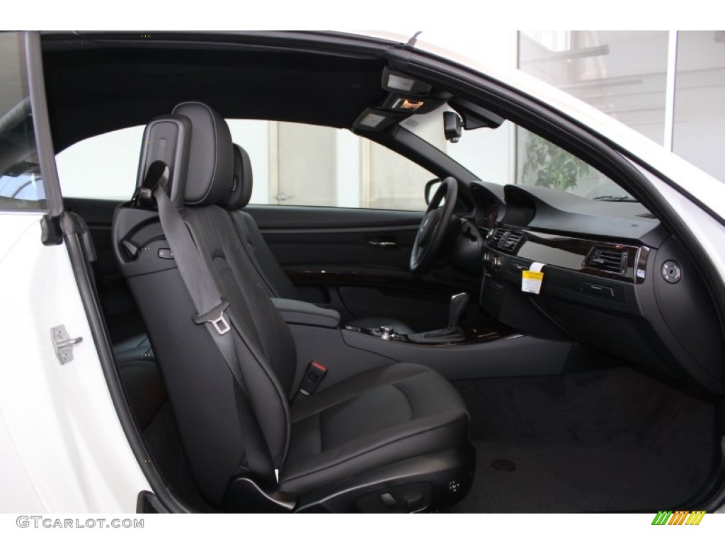 2013 3 Series 335i Convertible - Alpine White / Black photo #23