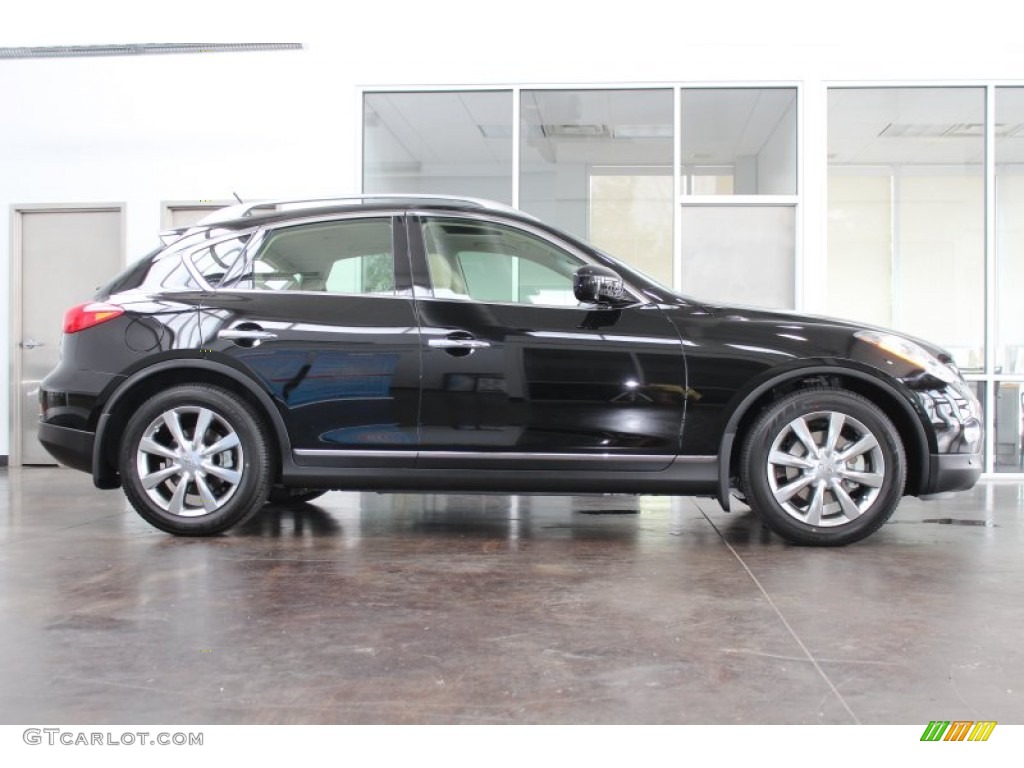 Black Obsidian 2013 Infiniti EX 37 Journey Exterior Photo #81684334
