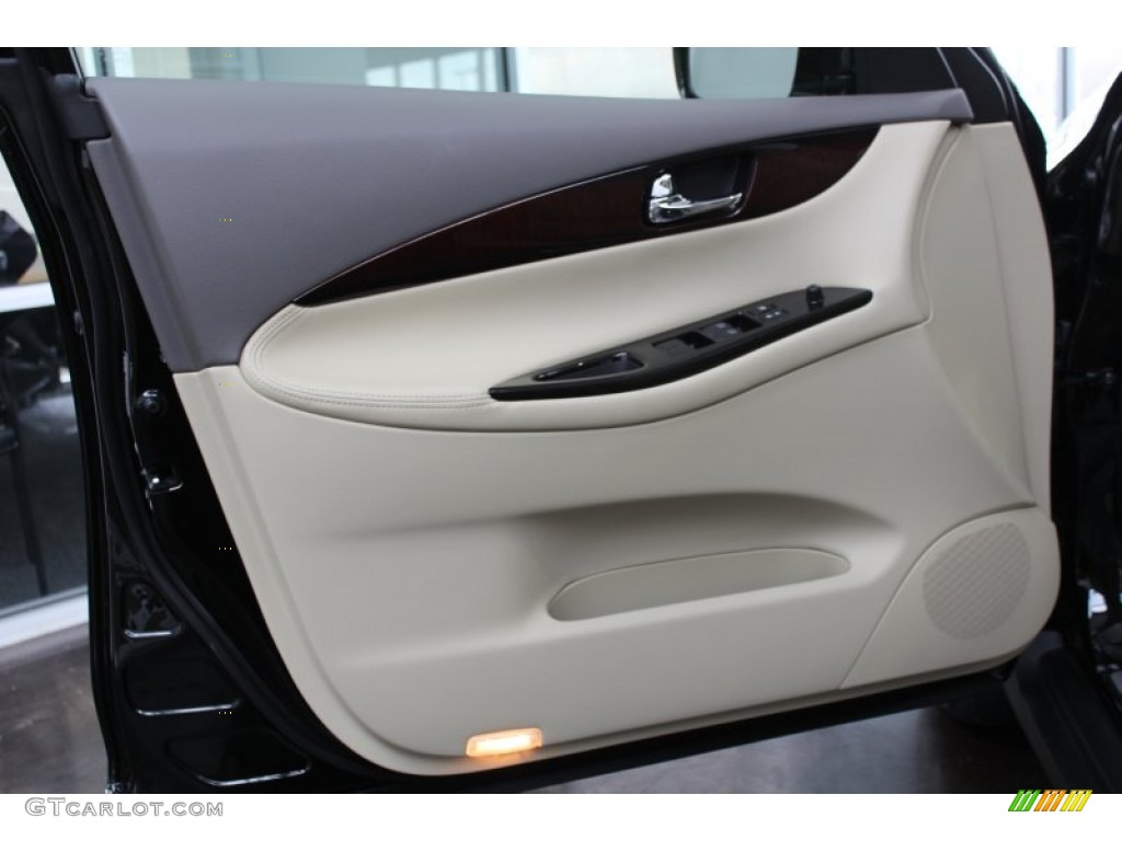 2013 Infiniti EX 37 Journey Wheat Door Panel Photo #81684364