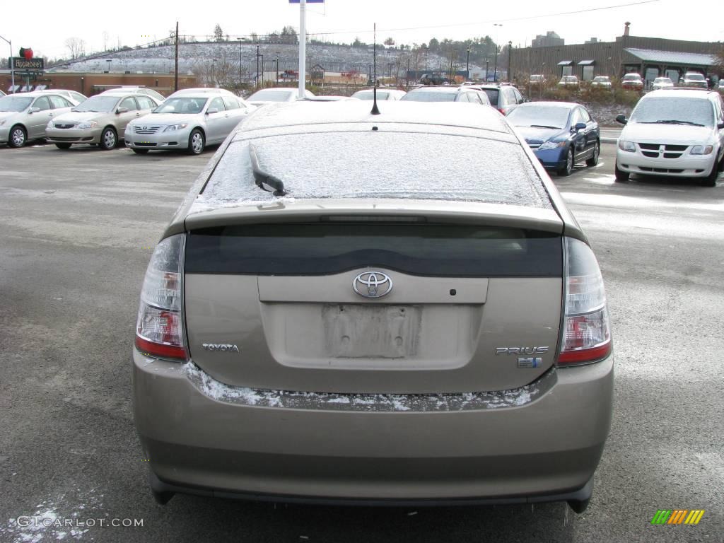 2005 Prius Hybrid - Driftwood Pearl / Ivory/Brown photo #4