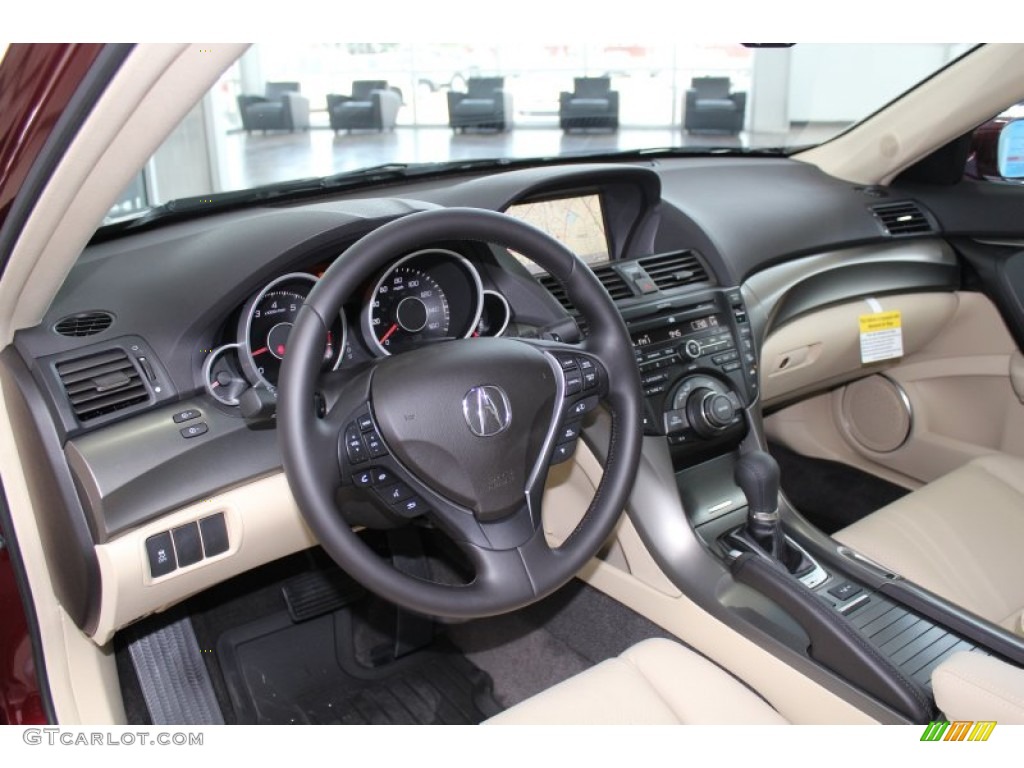Parchment Interior 2013 Acura TL Technology Photo #81684484