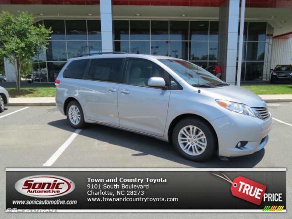 Silver Sky Metallic Toyota Sienna