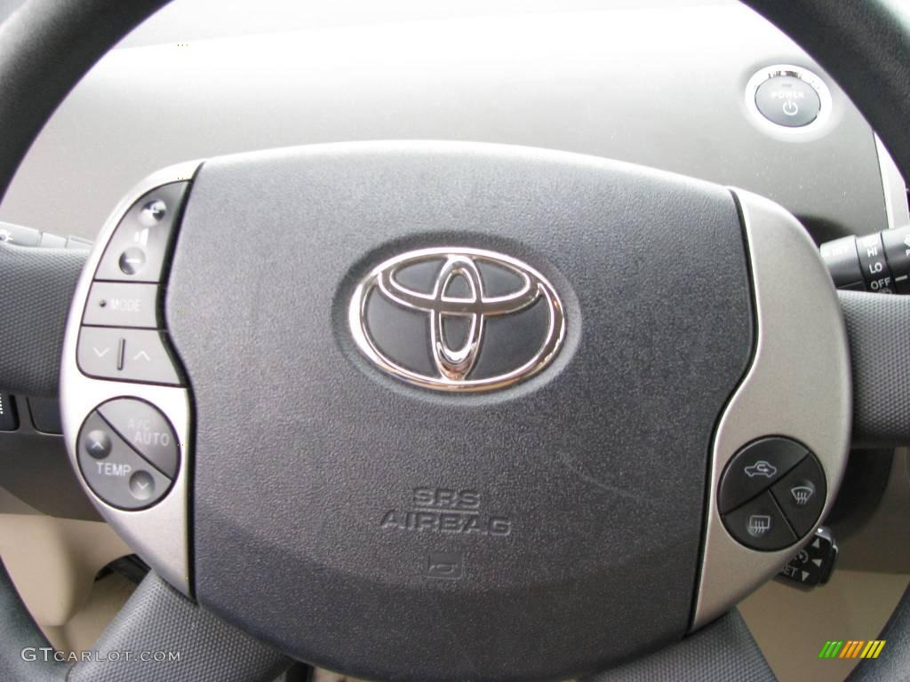 2005 Prius Hybrid - Driftwood Pearl / Ivory/Brown photo #15