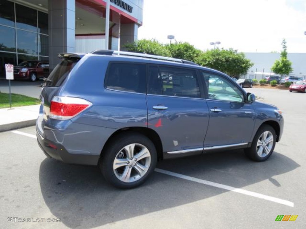 2013 Highlander Limited 4WD - Shoreline Blue Pearl / Ash photo #20