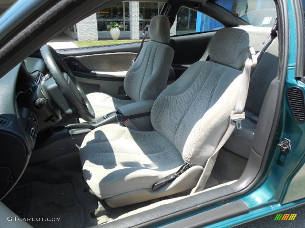 Light Gray Interior 1997 Chevrolet Cavalier Z24 Coupe Photo #81686724