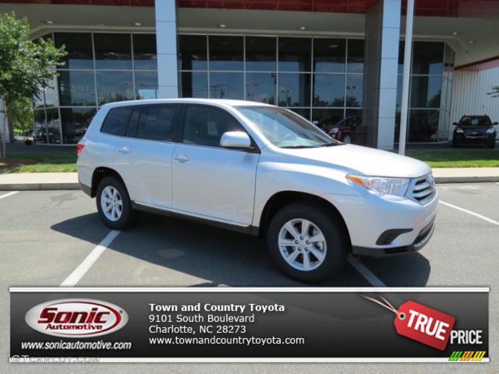 2013 Highlander  - Classic Silver Metallic / Ash photo #1