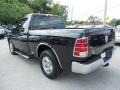 2011 Brilliant Black Crystal Pearl Dodge Ram 1500 SLT Regular Cab  photo #3