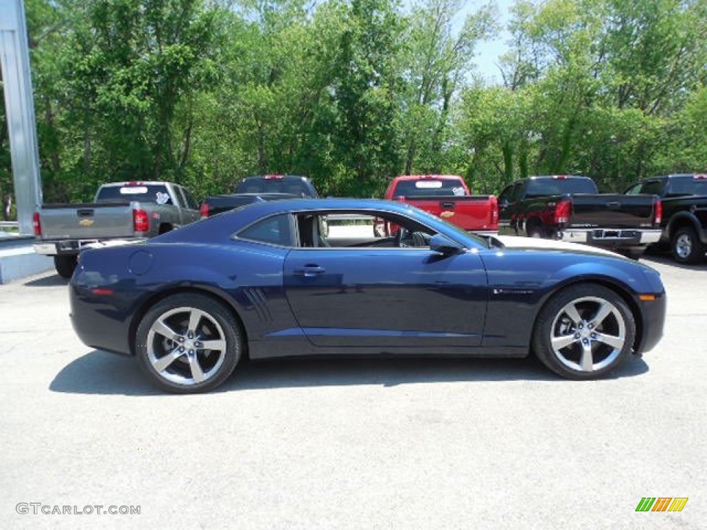2012 Camaro LT/RS Coupe - Imperial Blue Metallic / Gray photo #7