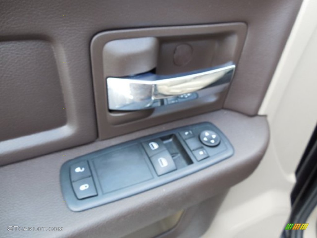2011 Ram 1500 SLT Regular Cab - Brilliant Black Crystal Pearl / Light Pebble Beige/Bark Brown photo #16
