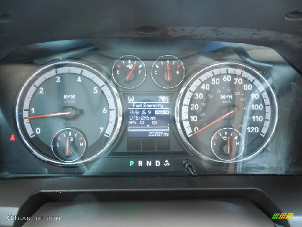 2011 Ram 1500 SLT Regular Cab - Brilliant Black Crystal Pearl / Light Pebble Beige/Bark Brown photo #17