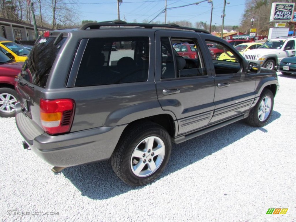 2003 Grand Cherokee Overland 4x4 - Graphite Metallic / Dark Slate Gray/Light Slate Gray photo #4