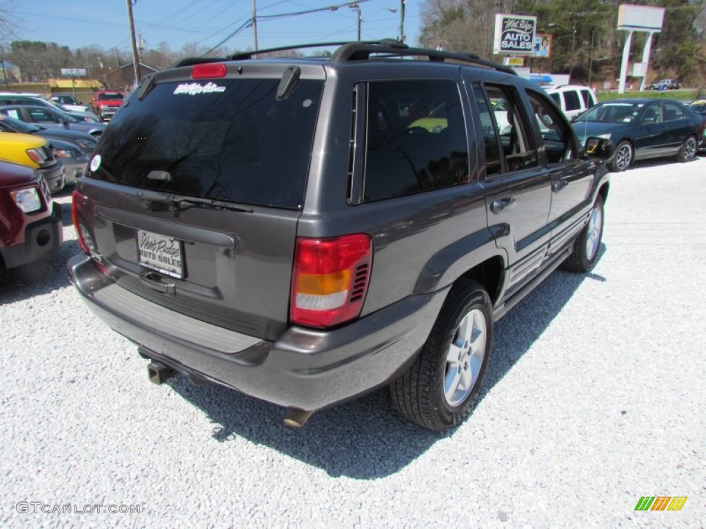 2003 Grand Cherokee Overland 4x4 - Graphite Metallic / Dark Slate Gray/Light Slate Gray photo #5