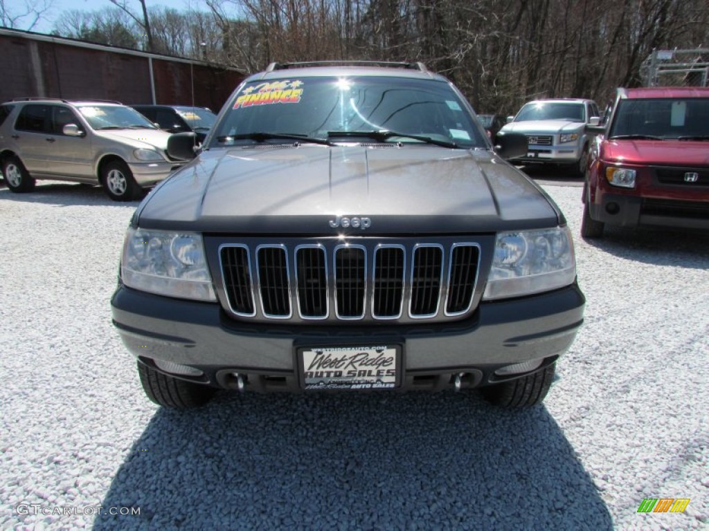 2003 Grand Cherokee Overland 4x4 - Graphite Metallic / Dark Slate Gray/Light Slate Gray photo #12