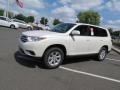 2013 Blizzard White Pearl Toyota Highlander   photo #3