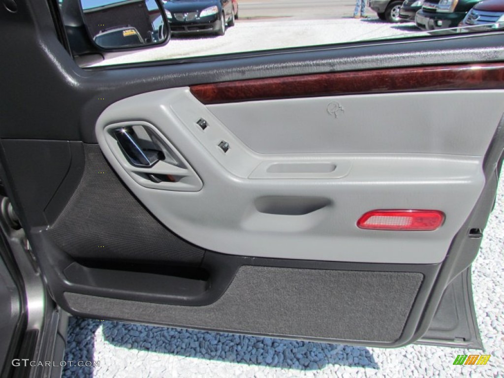 2003 Grand Cherokee Overland 4x4 - Graphite Metallic / Dark Slate Gray/Light Slate Gray photo #15
