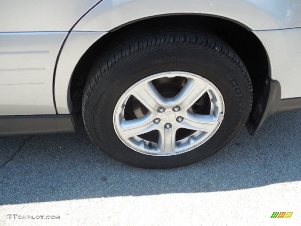 2004 Outback 3.0 L.L.Bean Edition Wagon - Silver Stone Metallic / Beige photo #3