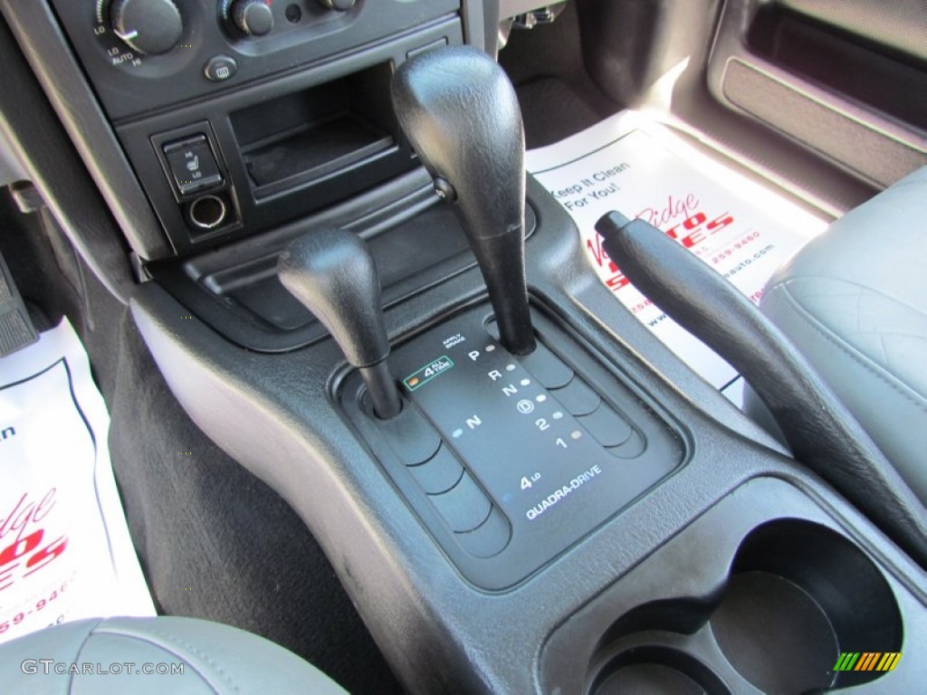 2003 Grand Cherokee Overland 4x4 - Graphite Metallic / Dark Slate Gray/Light Slate Gray photo #27