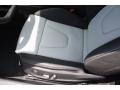 2013 Audi S5 Black/Lunar Silver Interior Front Seat Photo