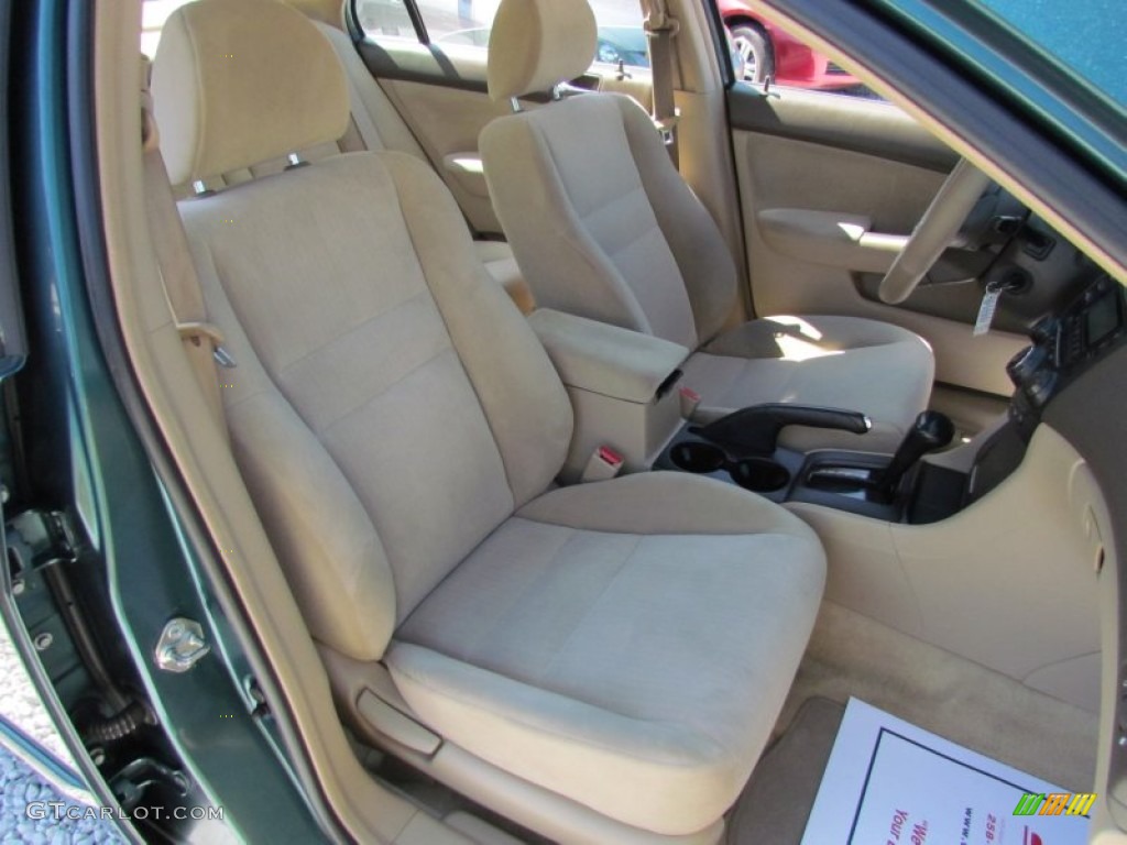 2003 Accord LX Sedan - Noble Green Pearl / Ivory photo #13