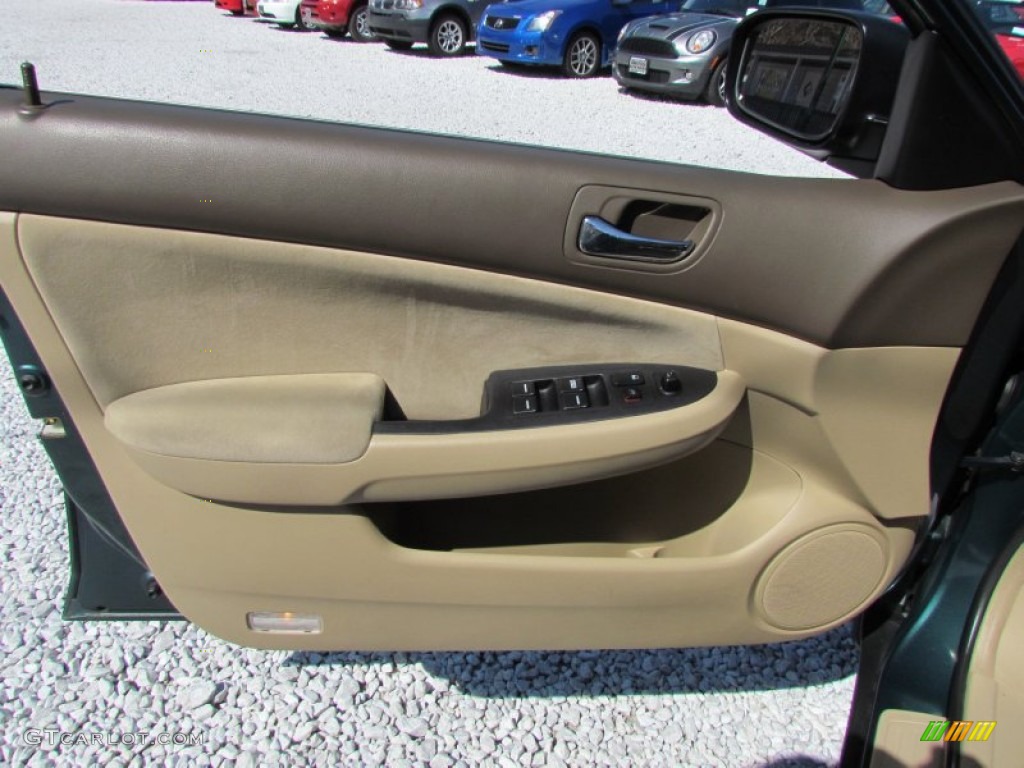 2003 Accord LX Sedan - Noble Green Pearl / Ivory photo #20