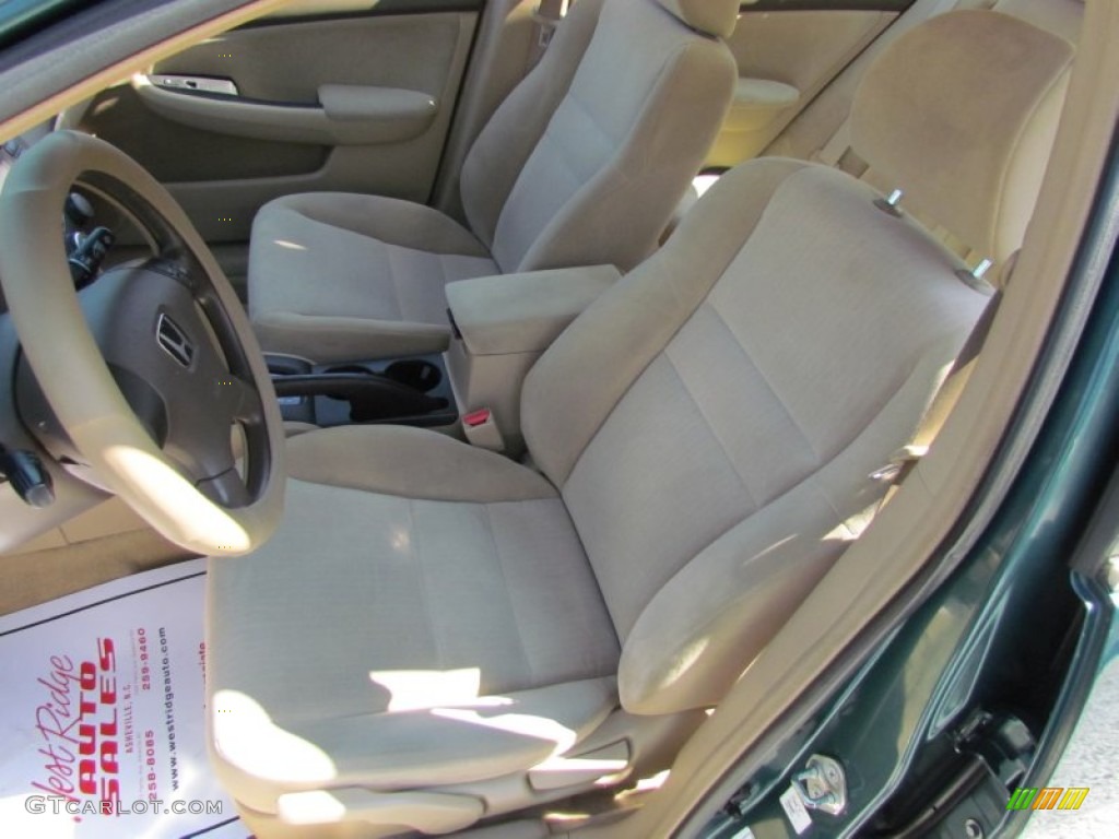 2003 Accord LX Sedan - Noble Green Pearl / Ivory photo #22