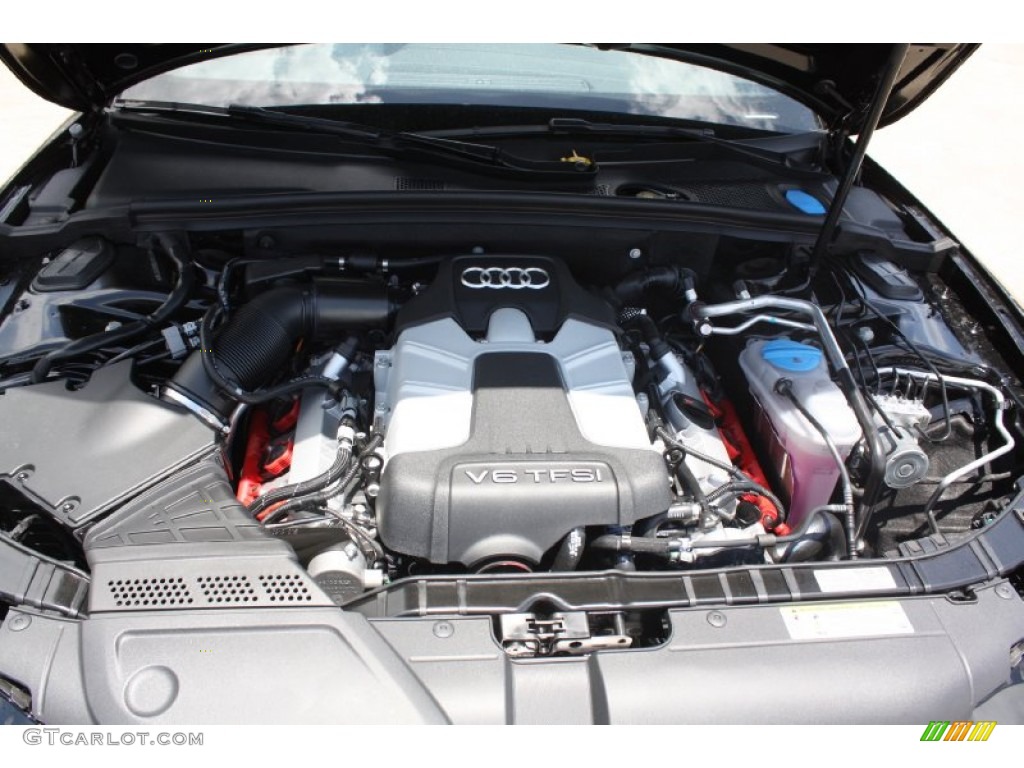 2013 Audi S5 3.0 TFSI quattro Convertible 3.0 Liter FSI Supercharged DOHC 24-Valve VVT V6 Engine Photo #81689059