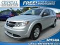 2012 Bright Silver Metallic Dodge Journey American Value Package  photo #1